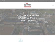 Tablet Screenshot of mcintireins.com